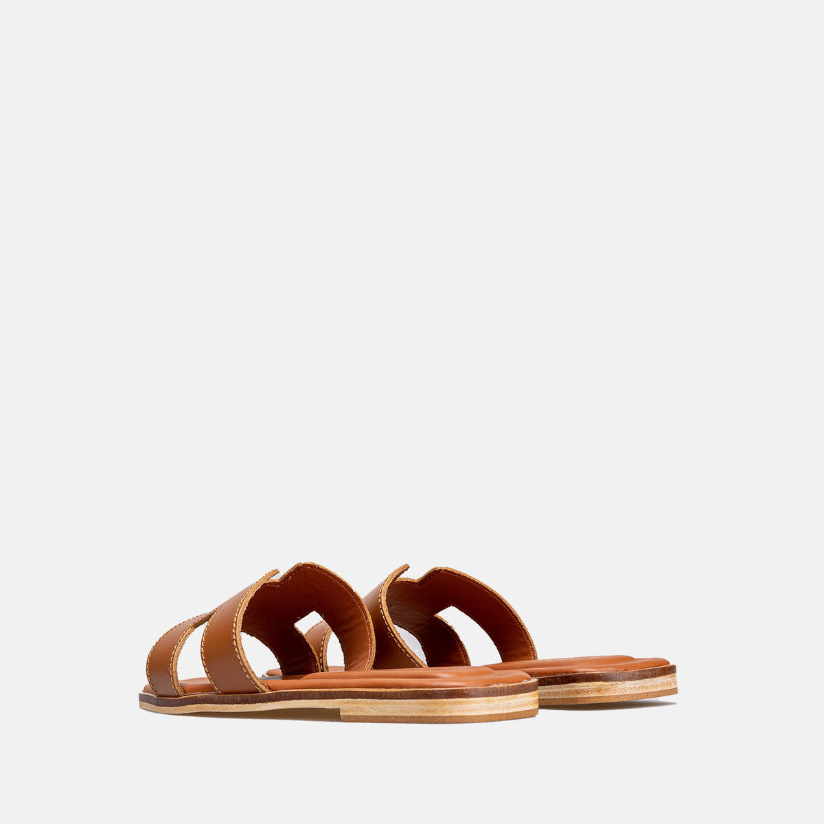 Volzak 900 Sandale en cuir Camel