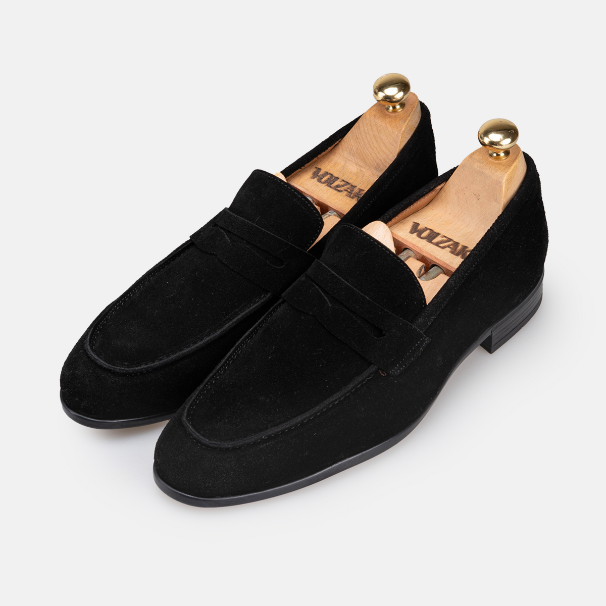 Volzak 5209 chaussure en daim Noir