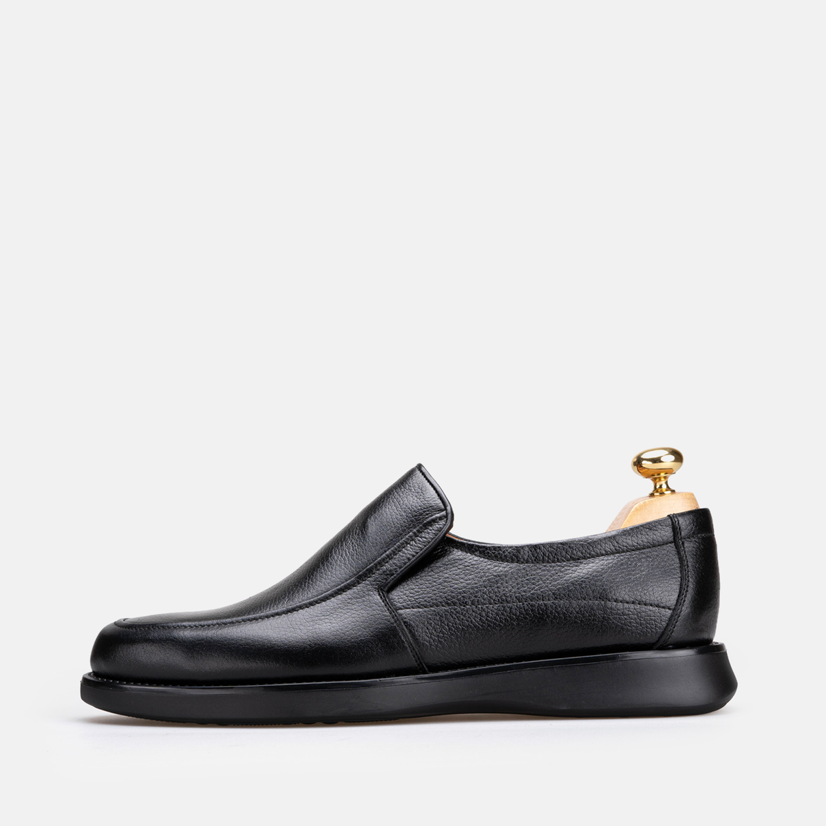 Volzak 5512 chaussure en cuir Noir Grainé