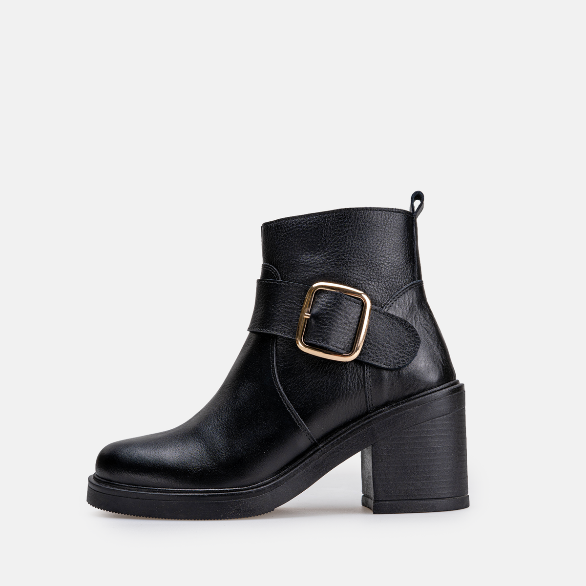 Volzak 4006 Bottine en cuir Noir