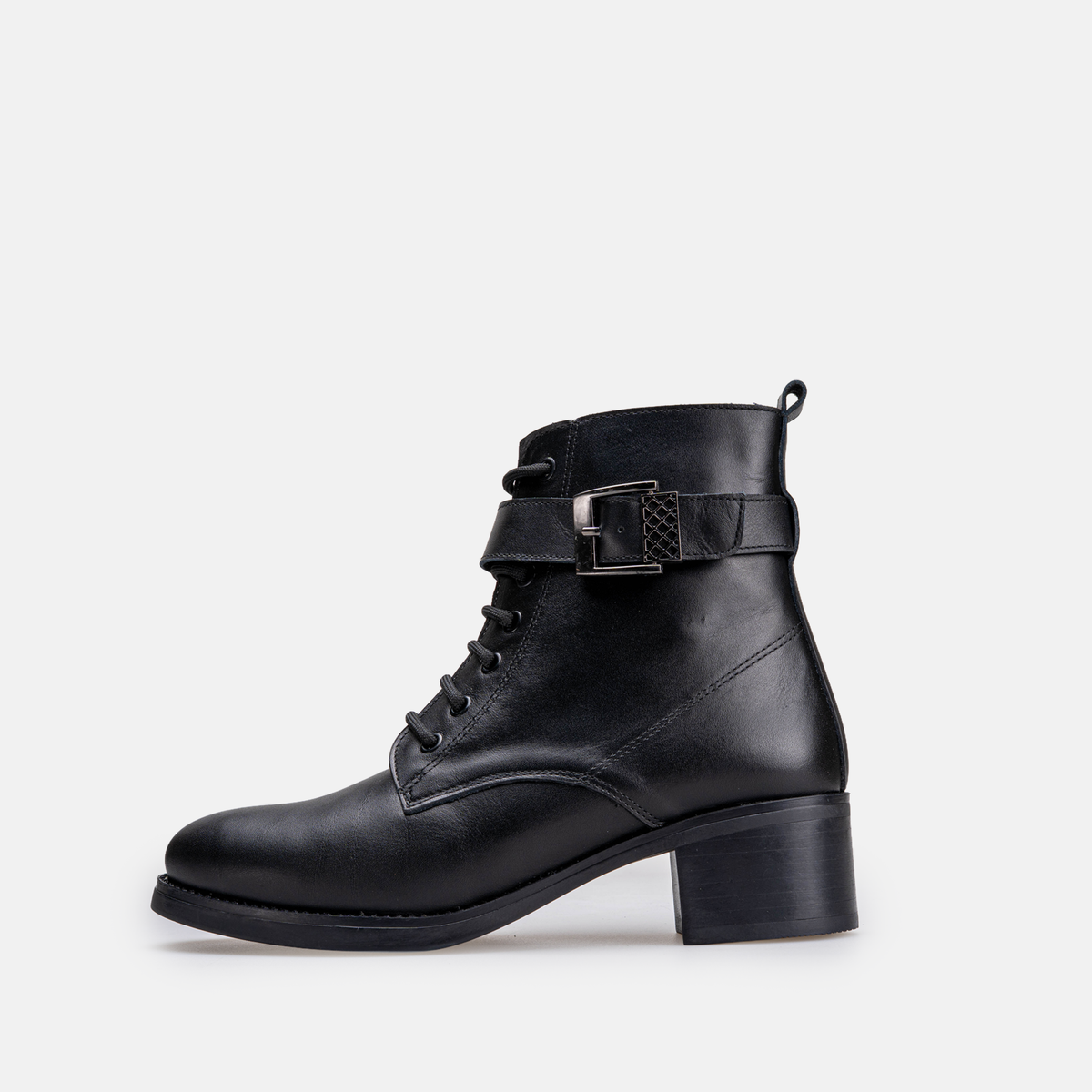 Volzak 1100 Bottine en cuir Noir