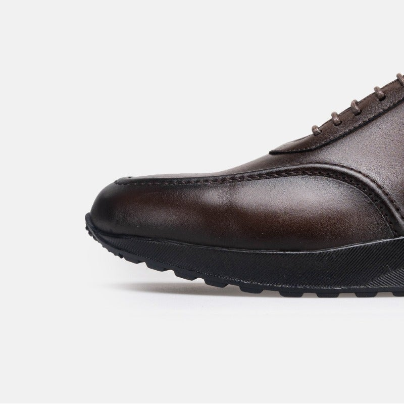 Volzak 5526 basket en cuir Marron