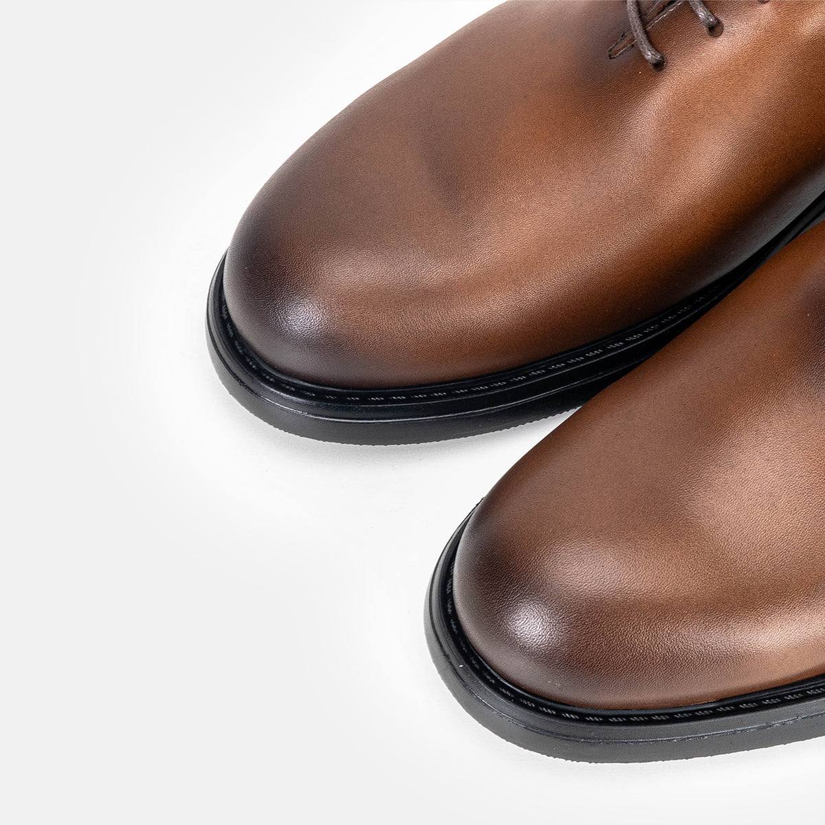 Volzak 5327 chaussure en cuir Marron Vintage