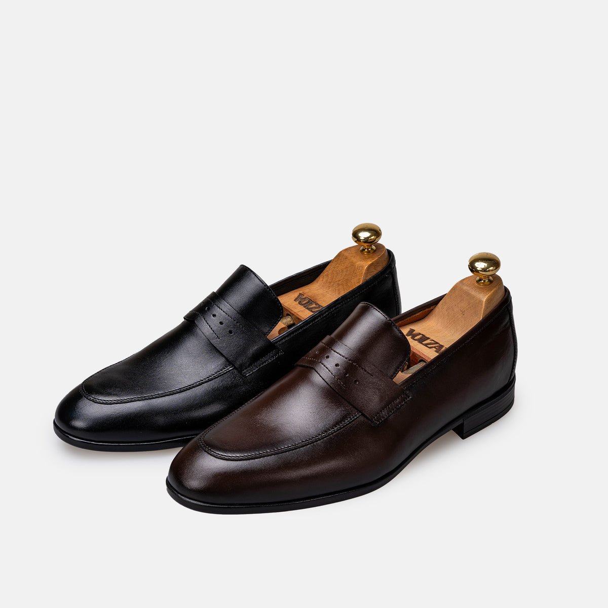 Volzak 5421 chaussure en cuir Noir