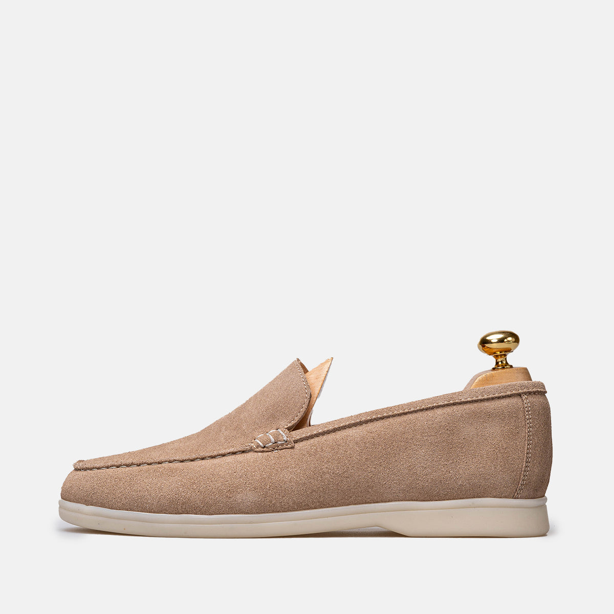 Volzak 3061 s Mocassin en daim Beige