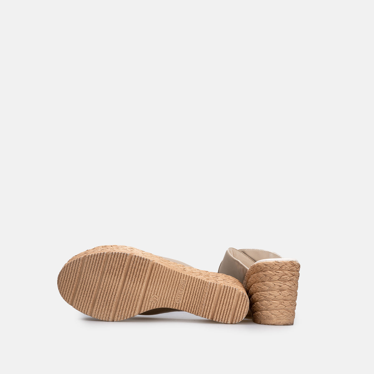 Volzak 149 Sandale en cuir Beige