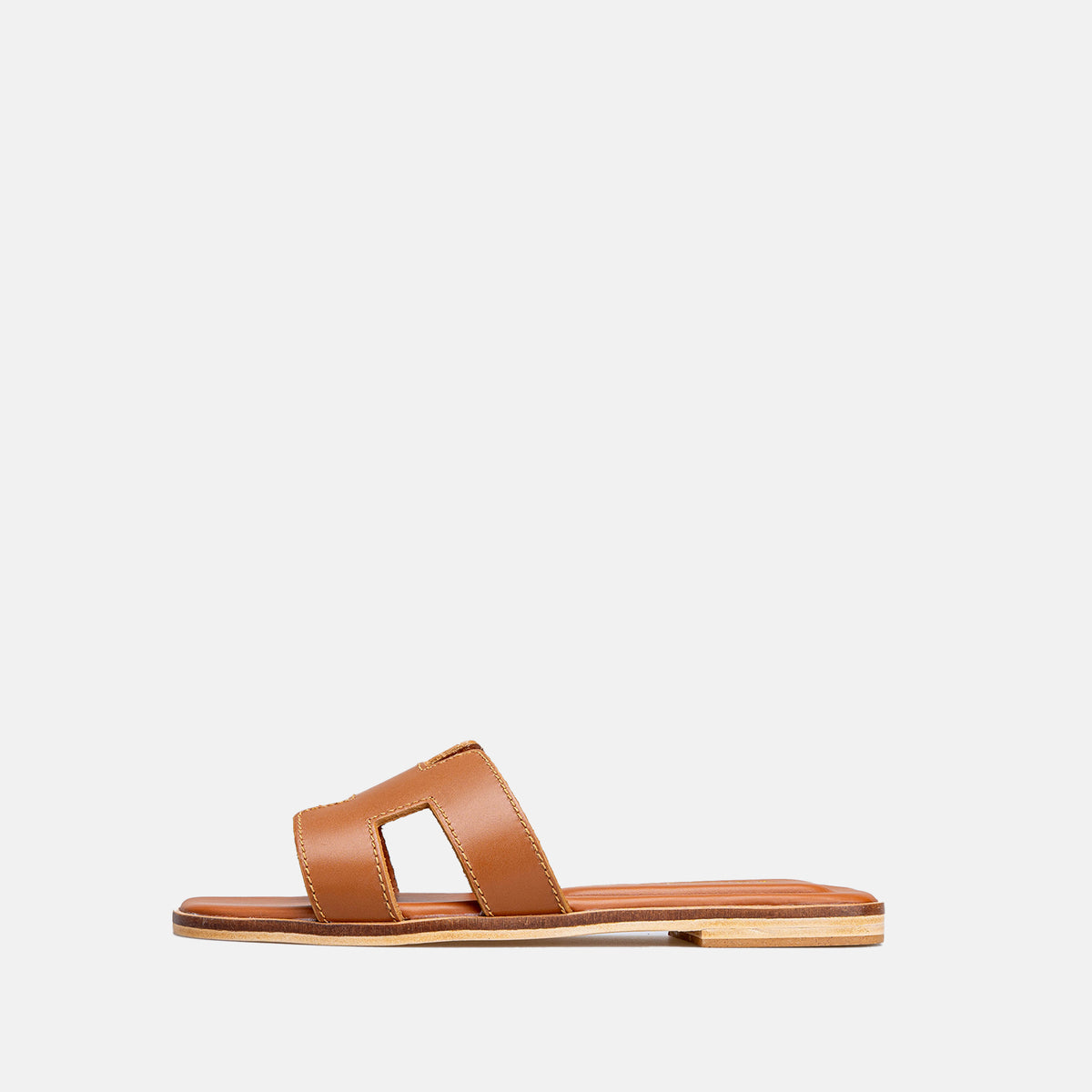 Volzak 900 Sandale en cuir Camel