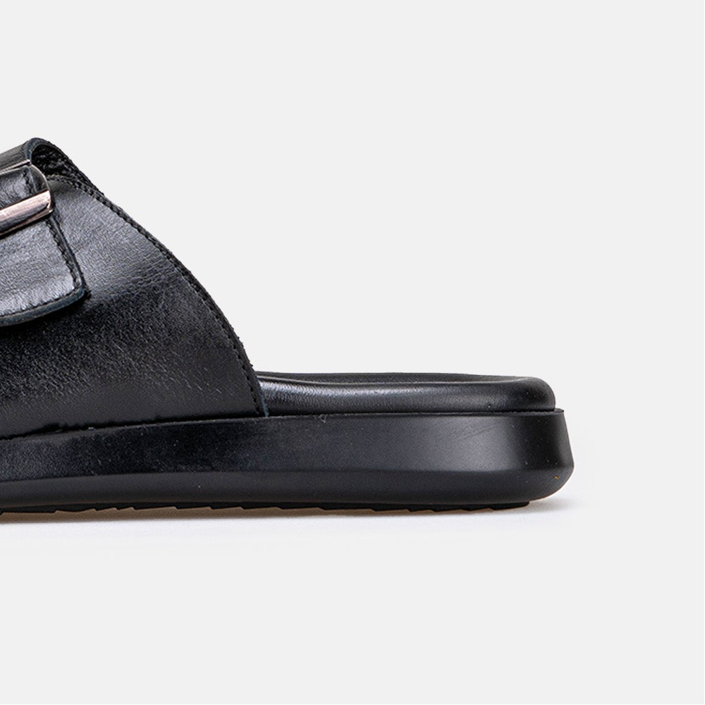 Volzak 5426 Sandale en cuir Noir