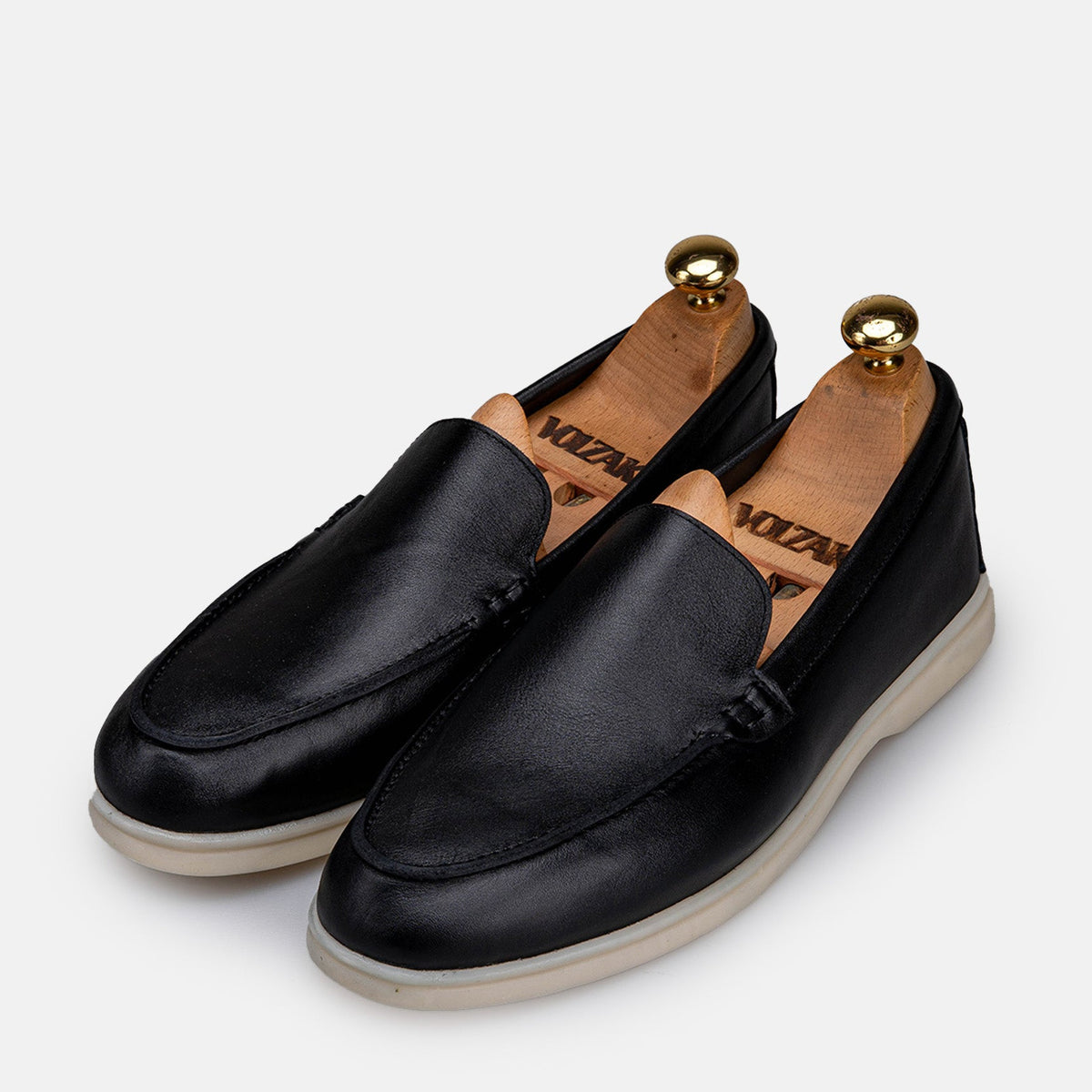 Volzak 3061 s Mocassin en cuir Noir