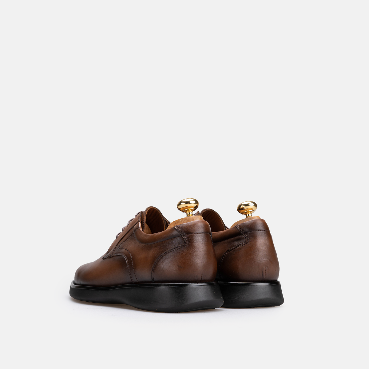 Volzak 5513 chaussure en cuir Marron Vintage