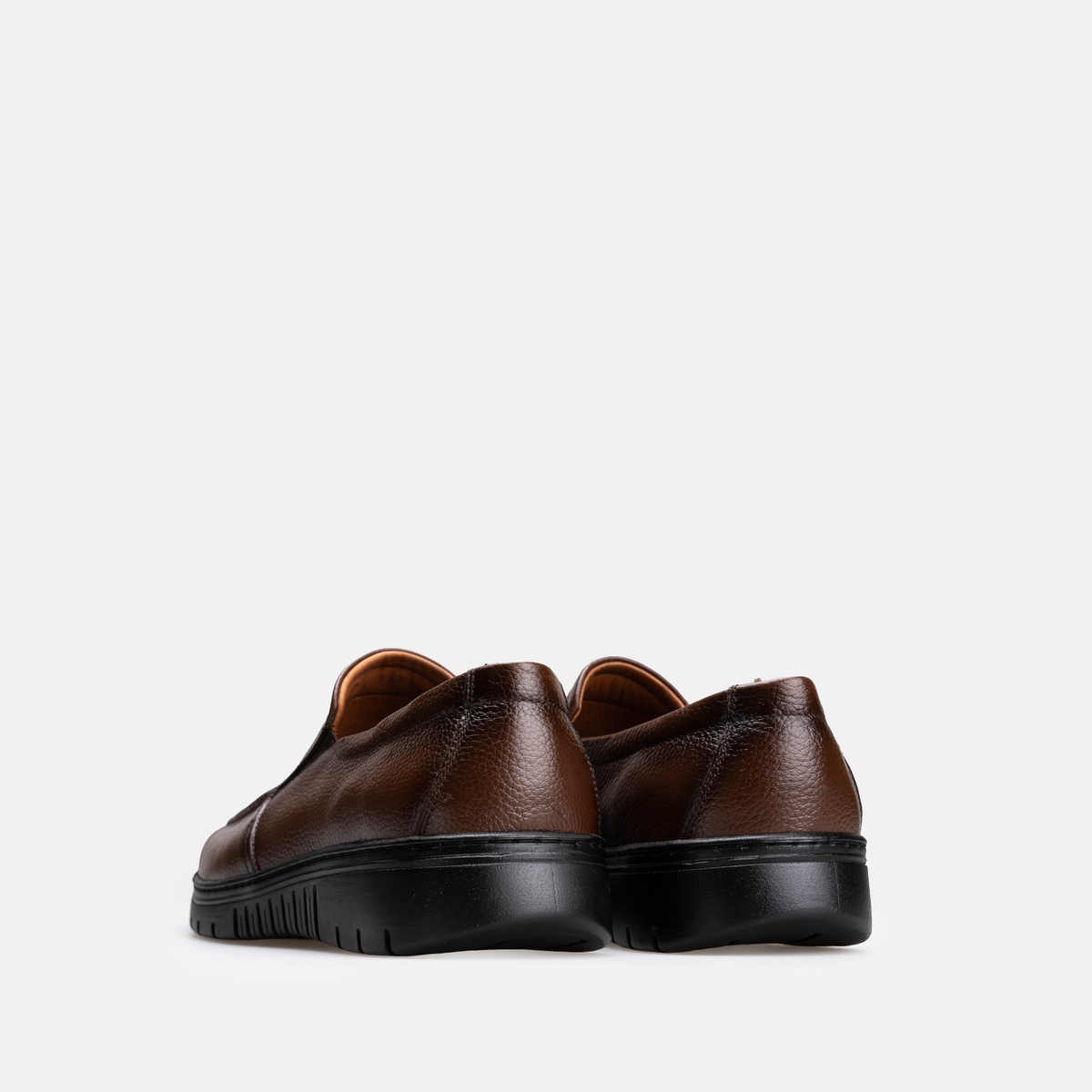 Volzak 5518 chaussure en cuir Marron Grainé