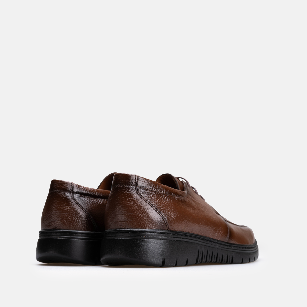 Volzak 5519 chaussure en cuir Marron Grainé