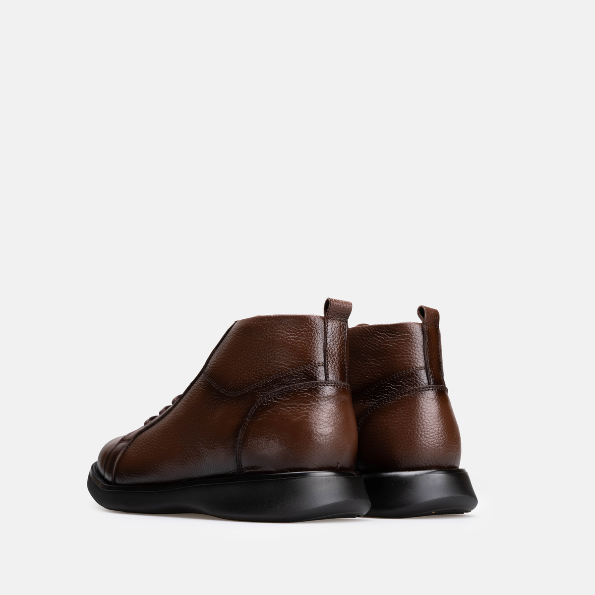 Volzak 5520 Bottine en cuir Marron Grainé