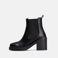Volzak 4012 Bottine en cuir Noir