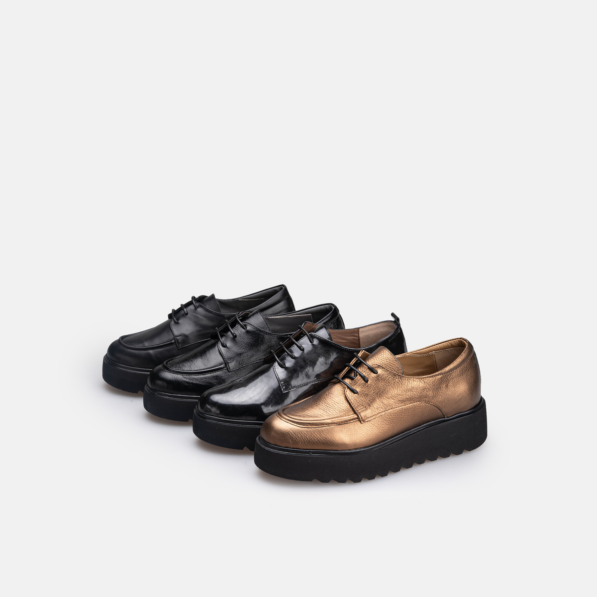 Volzak 4027 Chaussure en cuir Camel