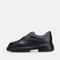 Volzak 5531 chaussure en cuir Noir Grainé