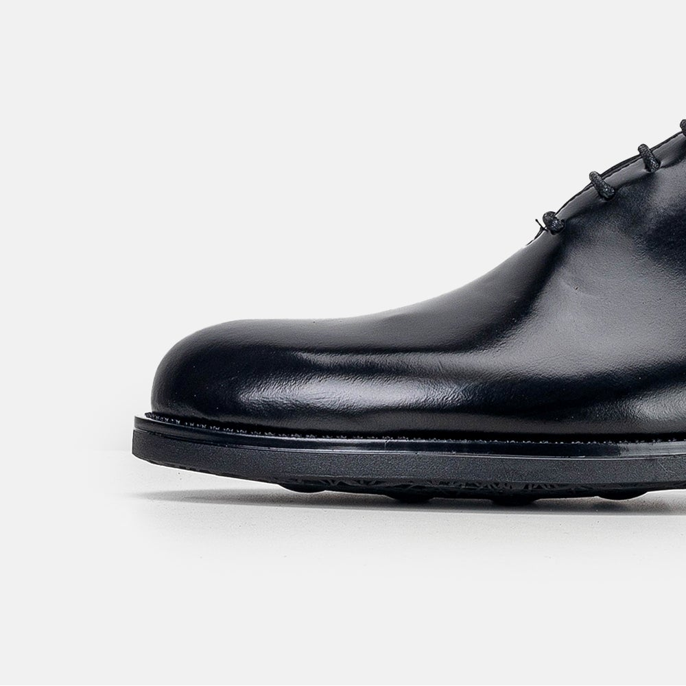 Volzak 5312 chaussure en cuir Démasquable Noir