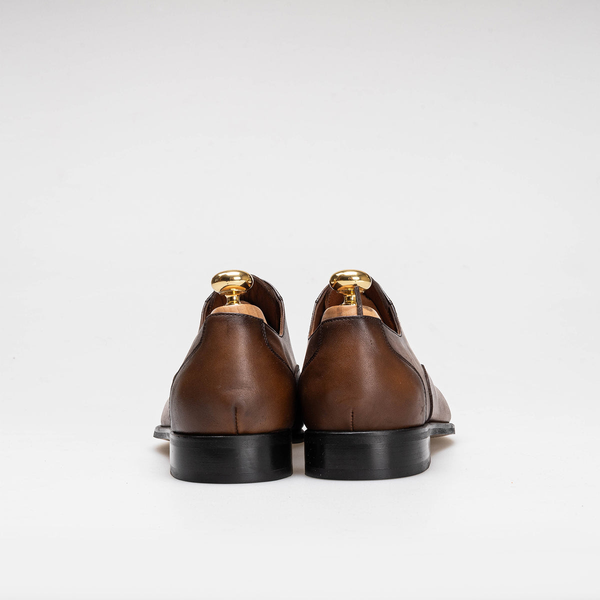Volzak 5345 chaussure en cuir Marron Vintage