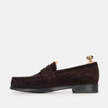 Volzak 5157 mocassin en daim marron
