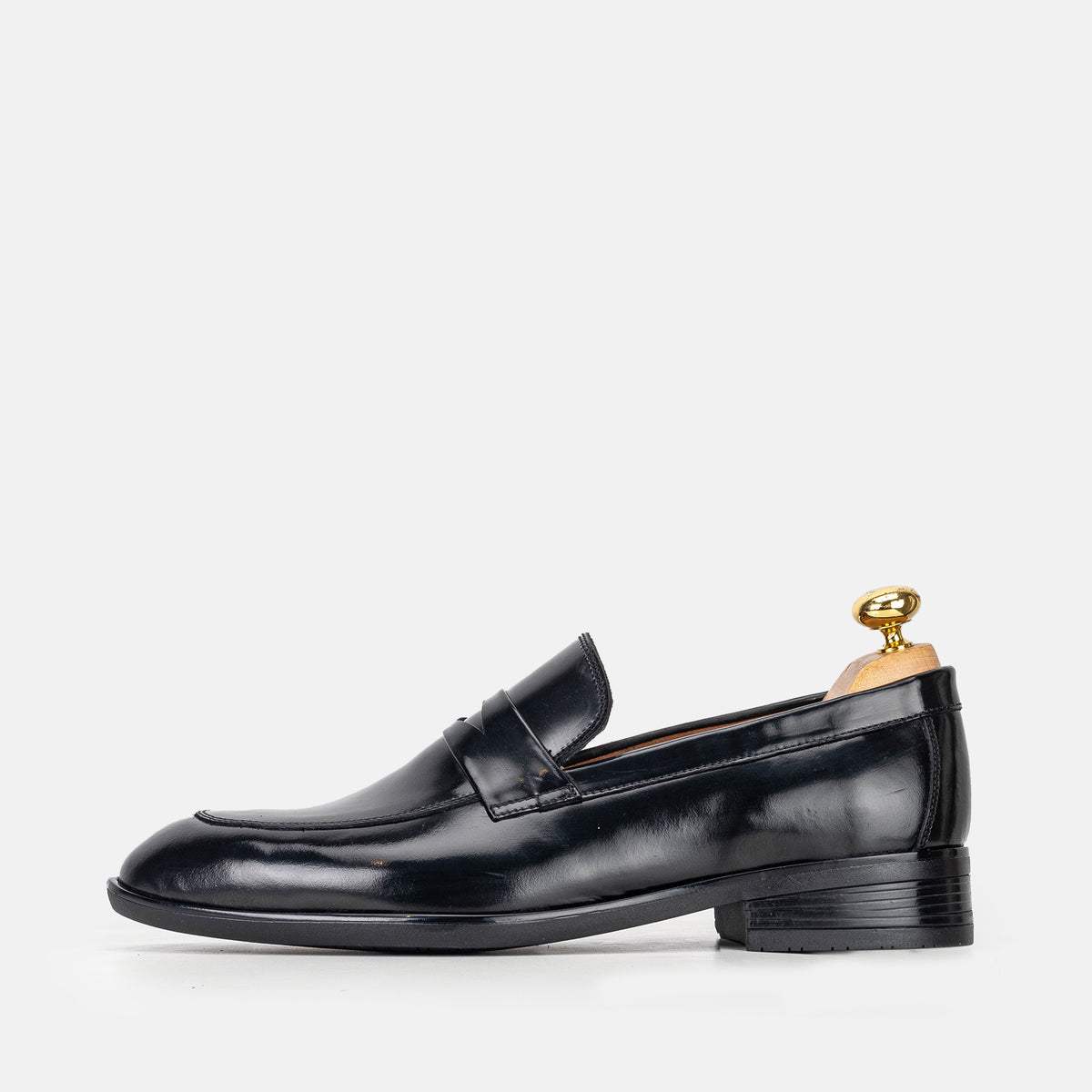 Volzak 5328 chaussure en cuir Démasquable Noir